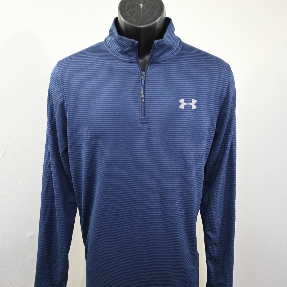 Under Armour 1/4 Zip Golf Jacket ColdGear Infrared Long‎ Sleeve Mens Size Medium